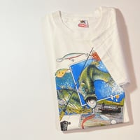 1990's FRUIT OF THE LOOM Printed Tee