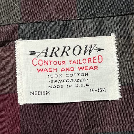 1960's ARROW L/S Shirt Deadstock
