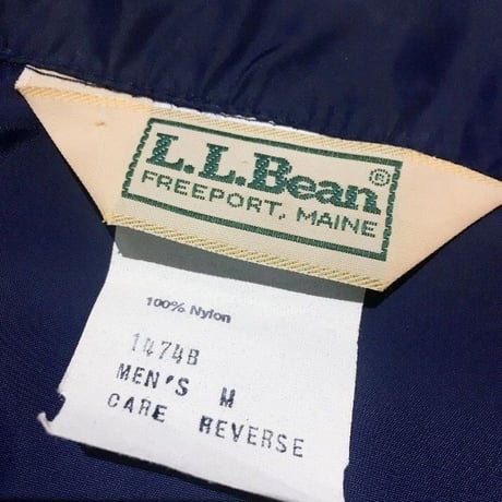 1980's L.L.Bean Nylon Jacket Deadstock