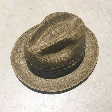 1960's〜 Carlton Club Straw Hat Deadstock