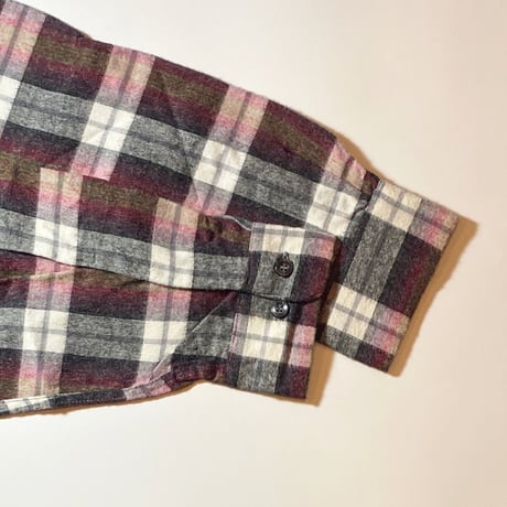 1960's Mac Taggart Rayon L/S Shirt Deadstock