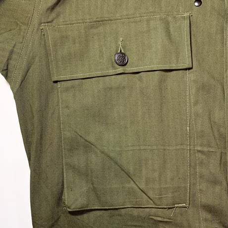 1940's US.ARMY M-43 Herringbone Jacket Deadstock