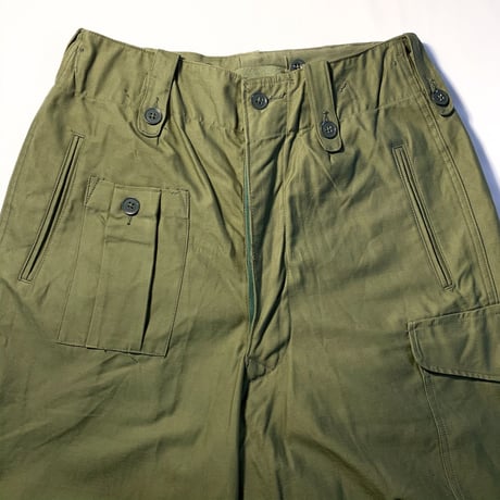 1960's British Army Combat Trousers Deadstock