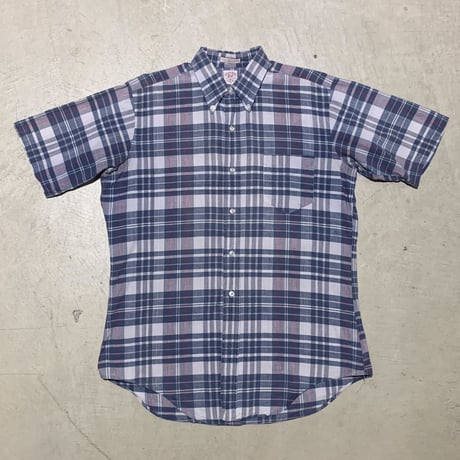1960's Enro Indian Madras S/S Shirt