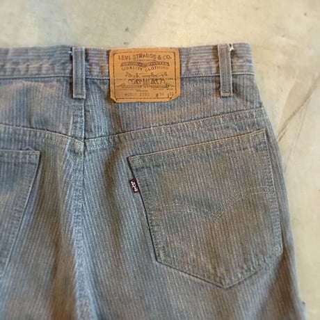 1980's Levi's Stripe Denim Pants