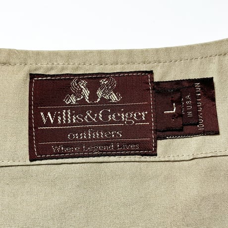 1980〜90's Willis&Geiger Poplin Vest