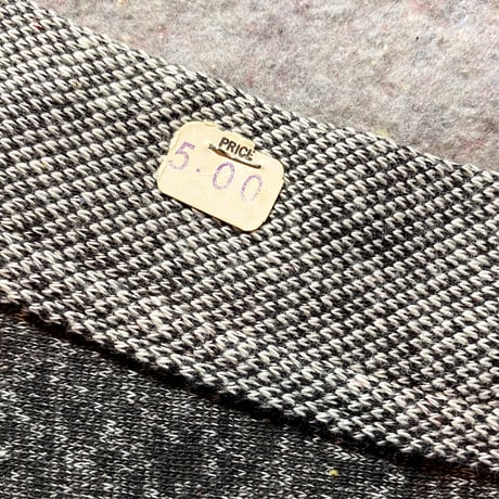 1950's FINEST QUALITY Solt&Pepper Sweat Cardigan Deadstock