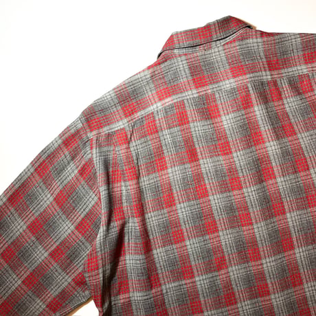 1950〜60's Strad-O-Woodman Rayon L/S Shirt