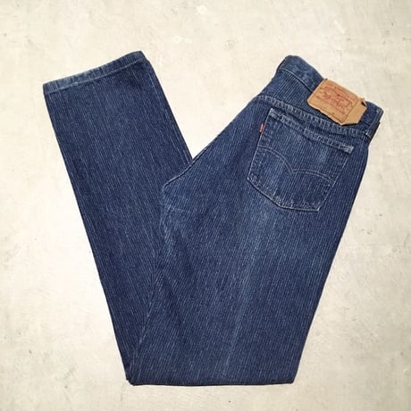 1980's Levi's 501 Stripe Denim Pants