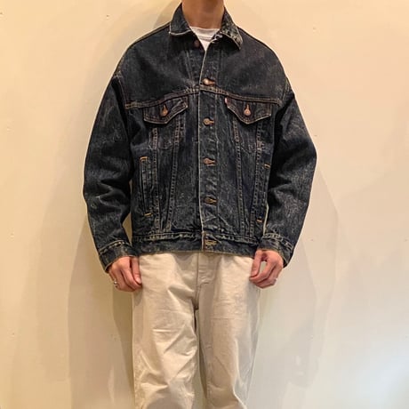 1980's Levi's 70507 Acid Washed Denim Jacket