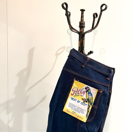 1960's Polly Brand Denim Painter Pants Deadstock