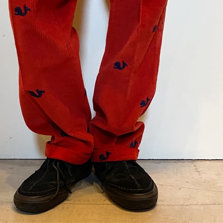 1970's〜 MURRAY'S Corduroy Embroidery Trousers