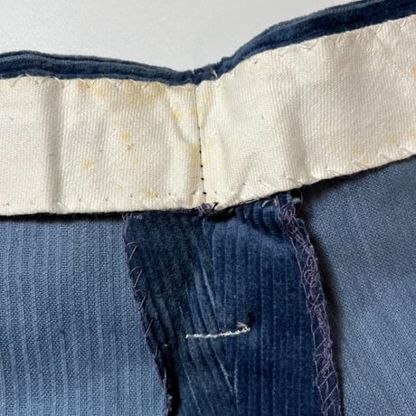 1960's h.i.s Corduroy Tapered Pants Deadstock