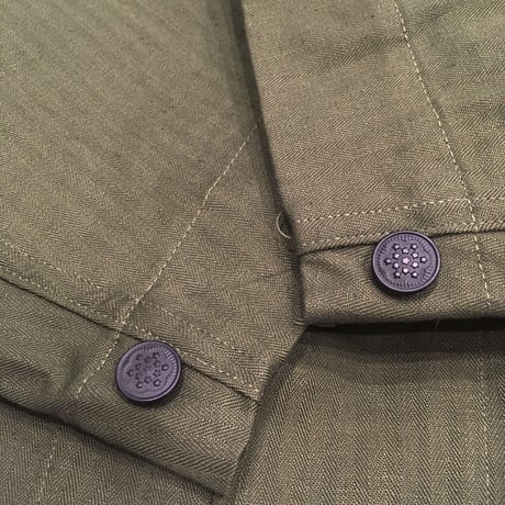 1940's US.ARMY M-43 Herringbone Jacket Deadstock