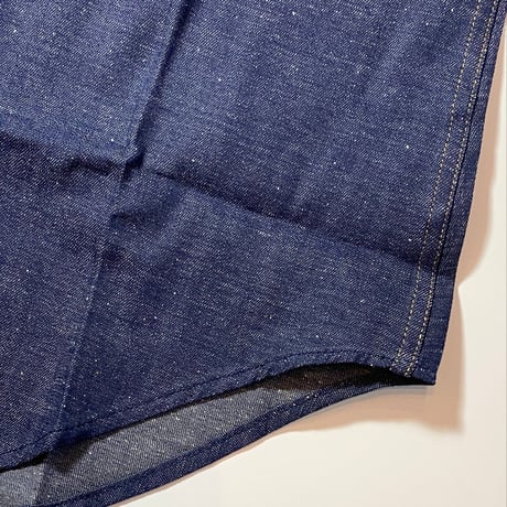 1950〜60's Roebucks Denim Western L/S Shirt Deadstock