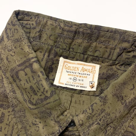 1960's GOLDEN AWARD S/S Shirt