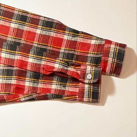 1960〜70's MONTGOMERY WARD Heavy Flannel L/S Shirt Deadstock