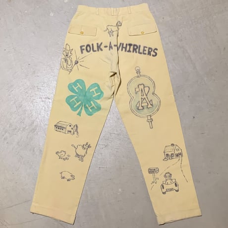 1960's Vanslacks Memorial Corduroy Pants