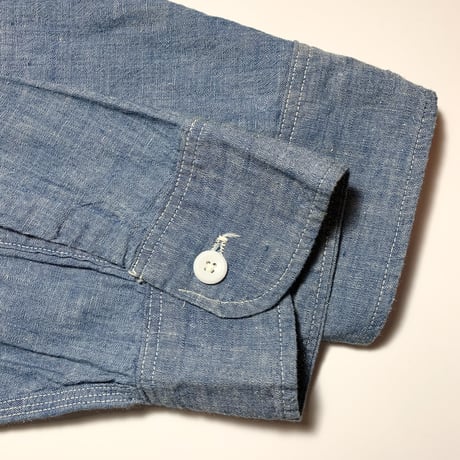 1950's BROADCASTER Chambray L/S Shirt