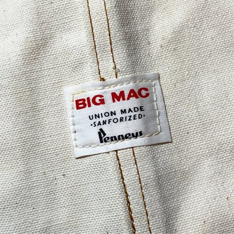 1960's BIG MAC Double Knee Overall Deadstock