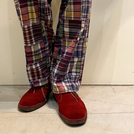 1960's〜 CORBIN Indian Madras Tapered Pants
