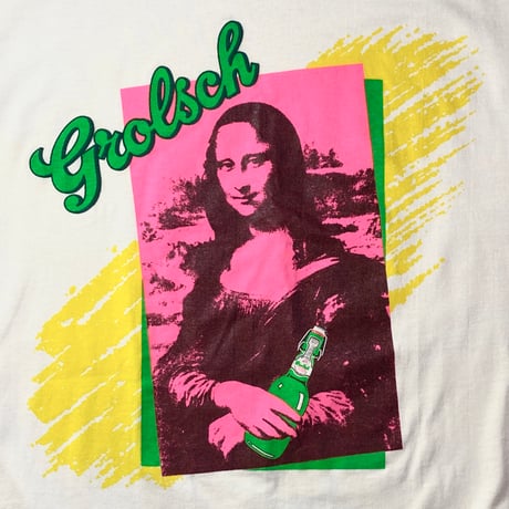 1990's SCREEN STARS Monna Lisa Printed Tee