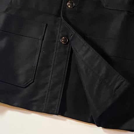 1940〜50's LE MONT ST MICHEL Black Moleskin Jacket Deadstock