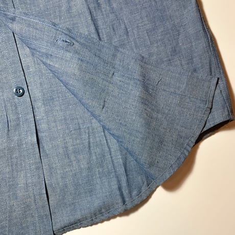 1960's WEAR WELL Chambray L/S Shirt Deadstock