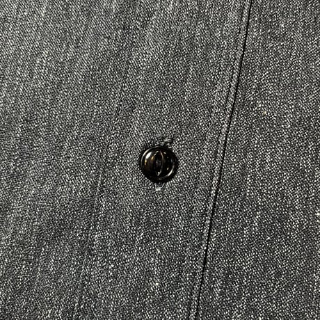 1950's BIG MAC Black Chambray L/S Shirt Deadstock