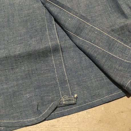 1950〜60's RIVERSIDE Chambray L/S Shirt Deadstock