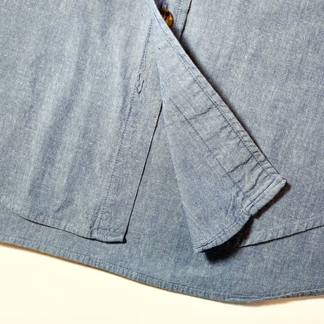 1980's〜 Willis&Geiger Chambray Safari L/S Shirt