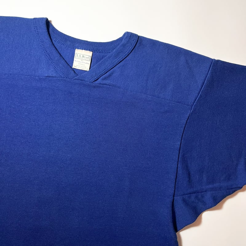 希少80s USA製 L.L.BeanフットボールTシャツ 1980's〜 L.L.Bean×RUSSELL Football Tee | Unwave