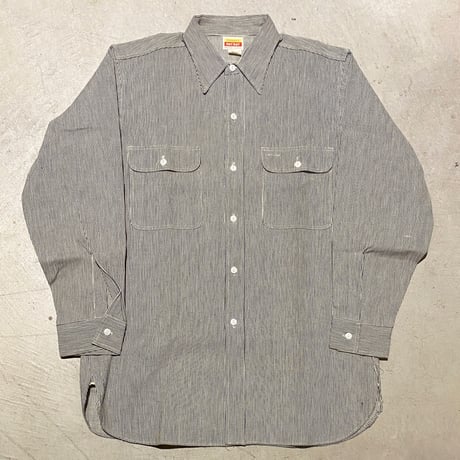 1950's PAY-DAY Hickory L/S Shirt Deadstock