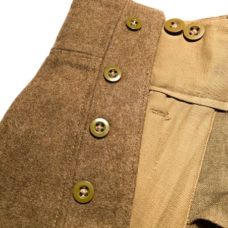 1950's British Army Battledress Wool Trousers Deadstock