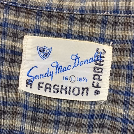 1960's Sandy Mac Donald L/S Shirt