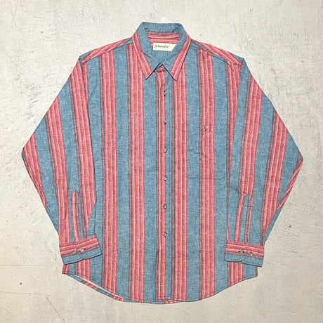 1990's ST JOHN'S BAY Heavy Flannel L/S Shirt Deadstock