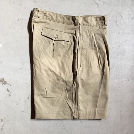 1950〜60's French Army Chino Short Pants Deadstock