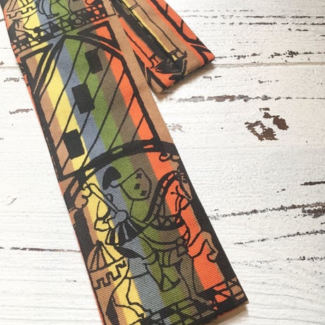 1960's Ludlow vermont Cotton Necktie