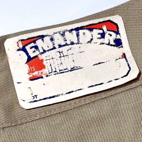 1950's DEMANDER Chino Trousers Deadstock