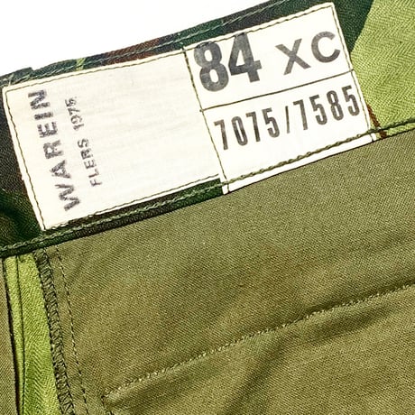 1970's French Army Lizard Camo Trousers Deadstock