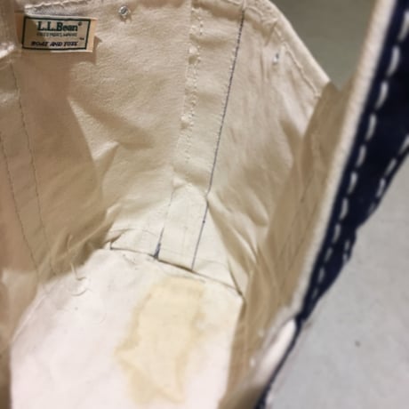1980's L.L.Bean Boat&Tote Canvas Bag