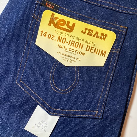 1970's〜 Key Denim Pants Deadstock