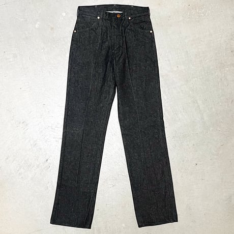 1980's Wrangler 13MBKG Black Denim Pants
