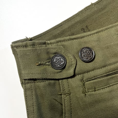 1940's US.ARMY M-43 Field Trousers Deadstock