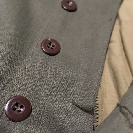 1960's French Army M-47 Herringbone Trousers Deadstock