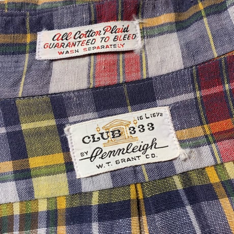 1960's W.T.GRANT CO. L/S Shirt