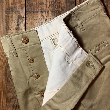 1950's US.ARMY Chino Trousers Deadstock