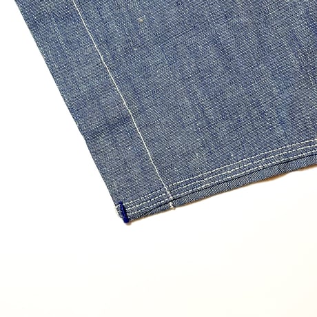 1940's〜 MONTGOMERY WARD Chambray S/S Shirt Deadstock