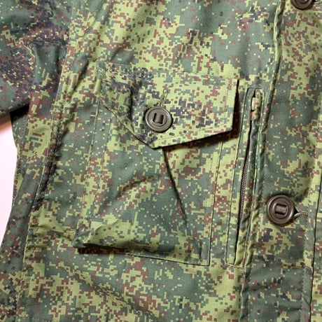 1990〜00's Russian Military Digital Flora Camo Jacket Deadstock