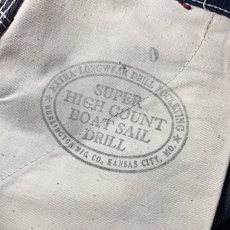 1950's〜 Burlington Denim Painter Pants Deadstock